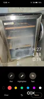 Rarly used cell frost vine cooler