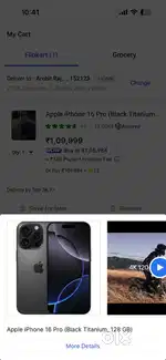 Iphone 16 Pro (Black Titanium 128gb)