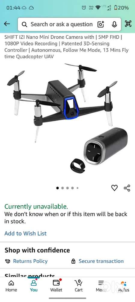 Shift IZI nano drone