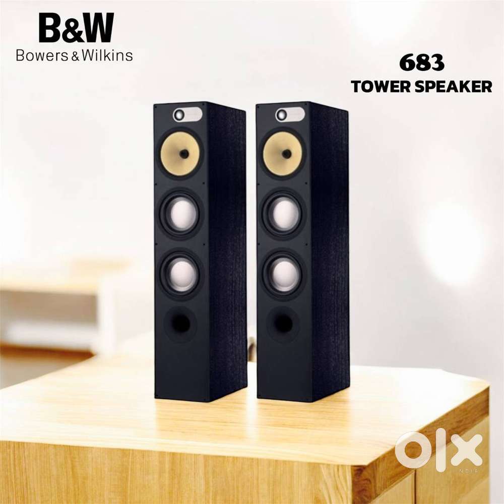 BOWERS AND WILKINS : 683 SERIES FLOORSTANDING TOWER SPEAKER