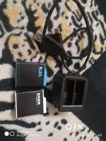 GoPro Battery Charger + 1 Enduro Battery + 1 GoPro Blue Battery