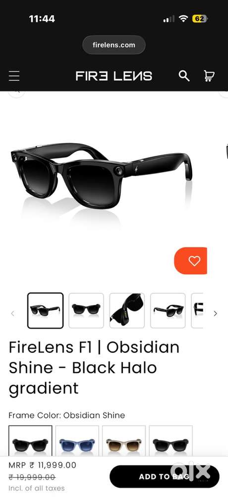 Firelens smart ai sunglasss