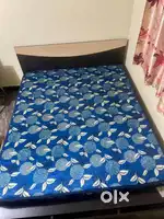 Queen Size Bed + Mattress – Used but Good Condition, Price Negotiable