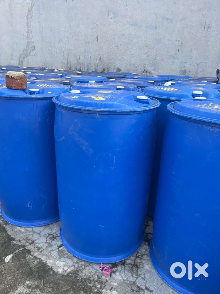 Blue drum 300 liter