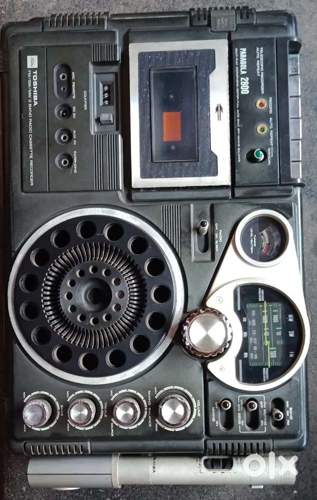 An antique Toshiba Radio Cassette Recorder forr sale