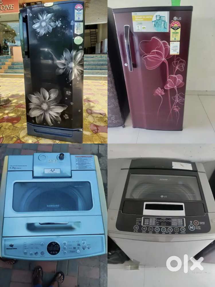 Fridge and washing machine Rent