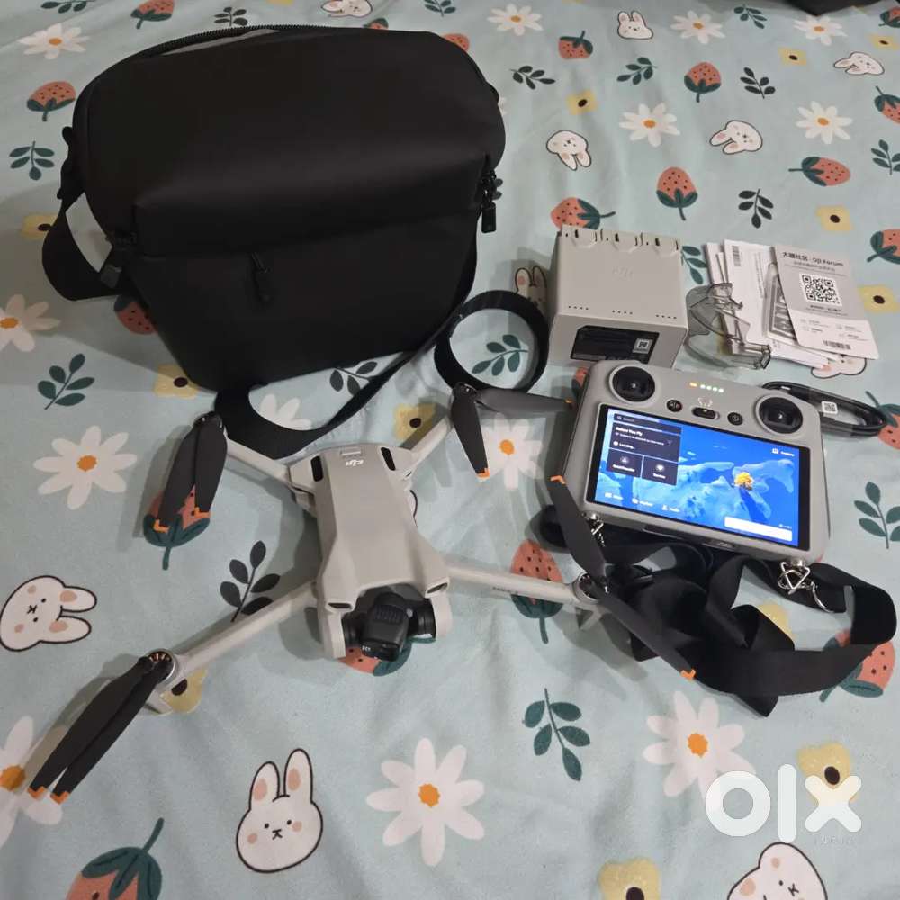 DJI Mini 3 drone fly more combo with propeller guards