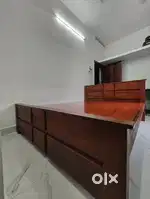 Queen size teak wood bed