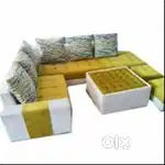 Sofa super sale buy new sofa 8499, L size sofa 13990/- EMI on bajaj