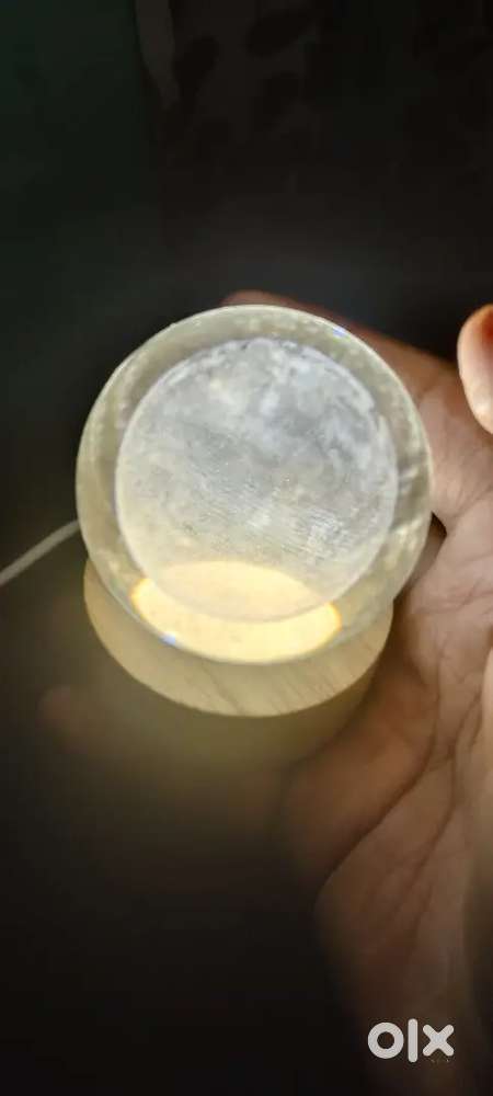 Brand New Crystal Moon Lamp Night Light
