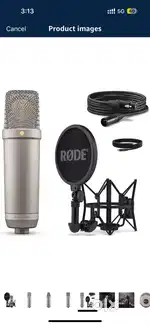 Rode nt 1 A condenser mic