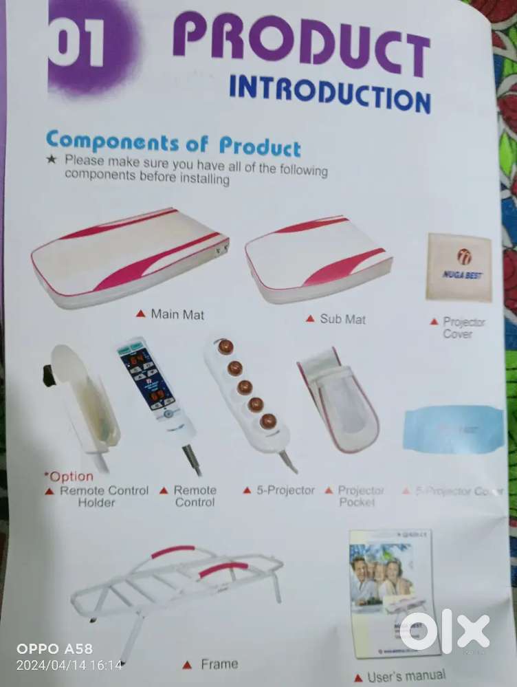 Nuga best a bed like machine for weight loss ad massage machine
