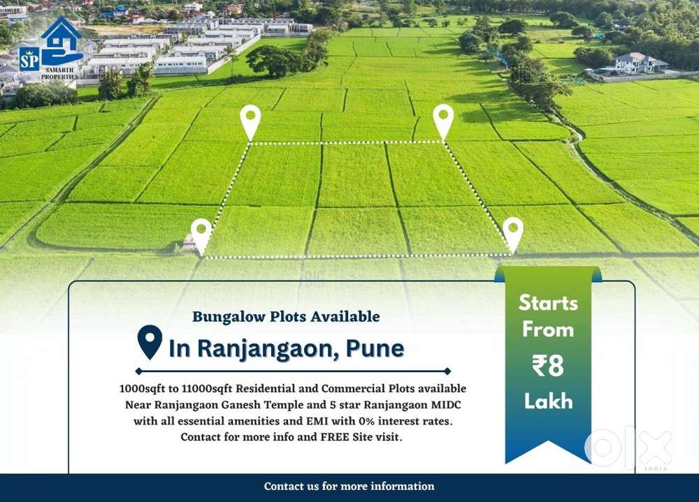 Road touch plots for sale na