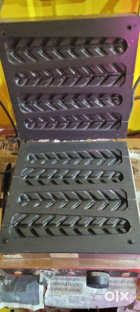 Stick waffle machine