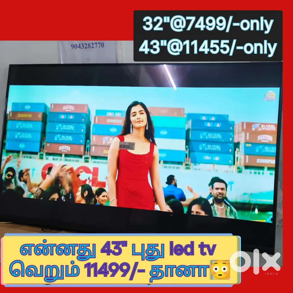 43 inch SONY new smart Android led tv @10999 only call now soon