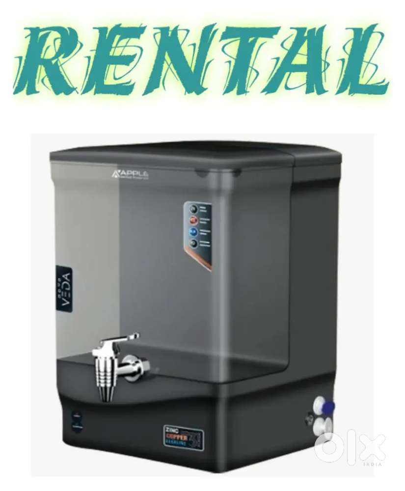 Water purifier available on rent