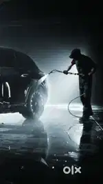 car washing boy