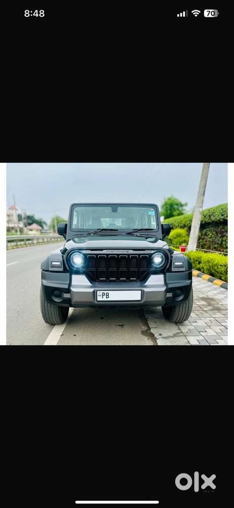 Brand new thar roxx only 3000 kms driven with 1.5 lakh acceries