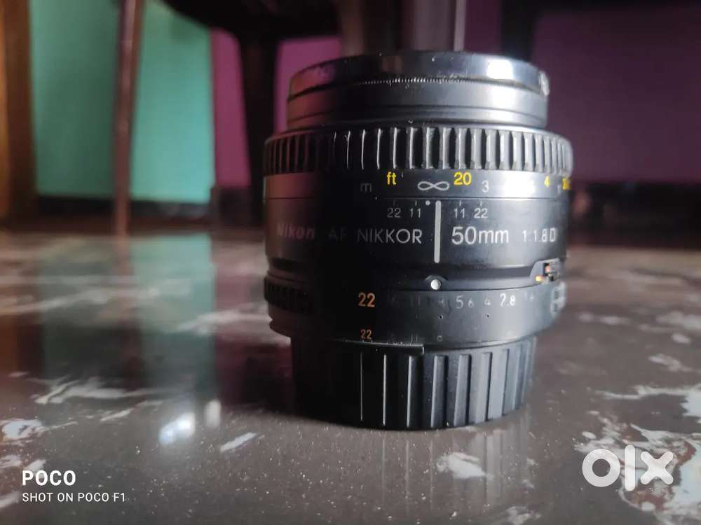 Nikin f mount prime lens