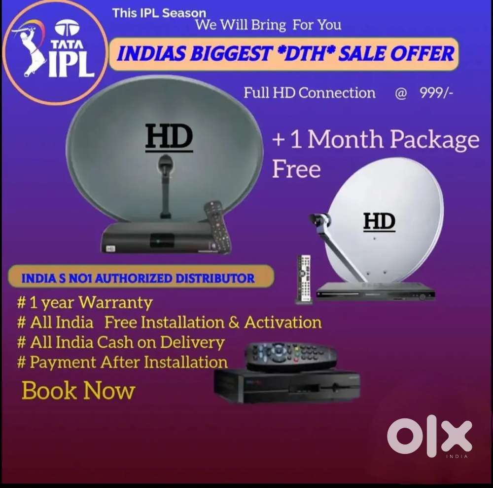 DHAMAKA OFFER! ALL DTH CONNECTION!2025 AIRTEL DISH TV
