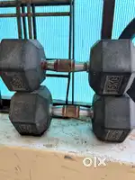 15*2kg dumbbells & 10kg plate @ 4700