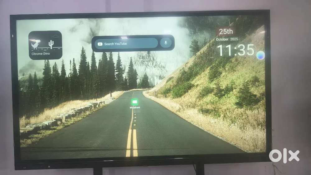 Interactive flat panel