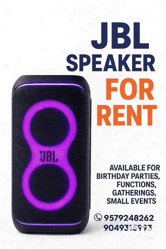 For rent speaker