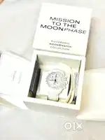 OMEGA SWATCH MISSION TO MOONPHASE