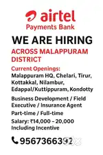 Business Development Executive / Field Executive / Insurance Agent