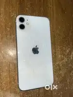 iphone 11 //128 rom battery health 76 genune phone nothing replaced