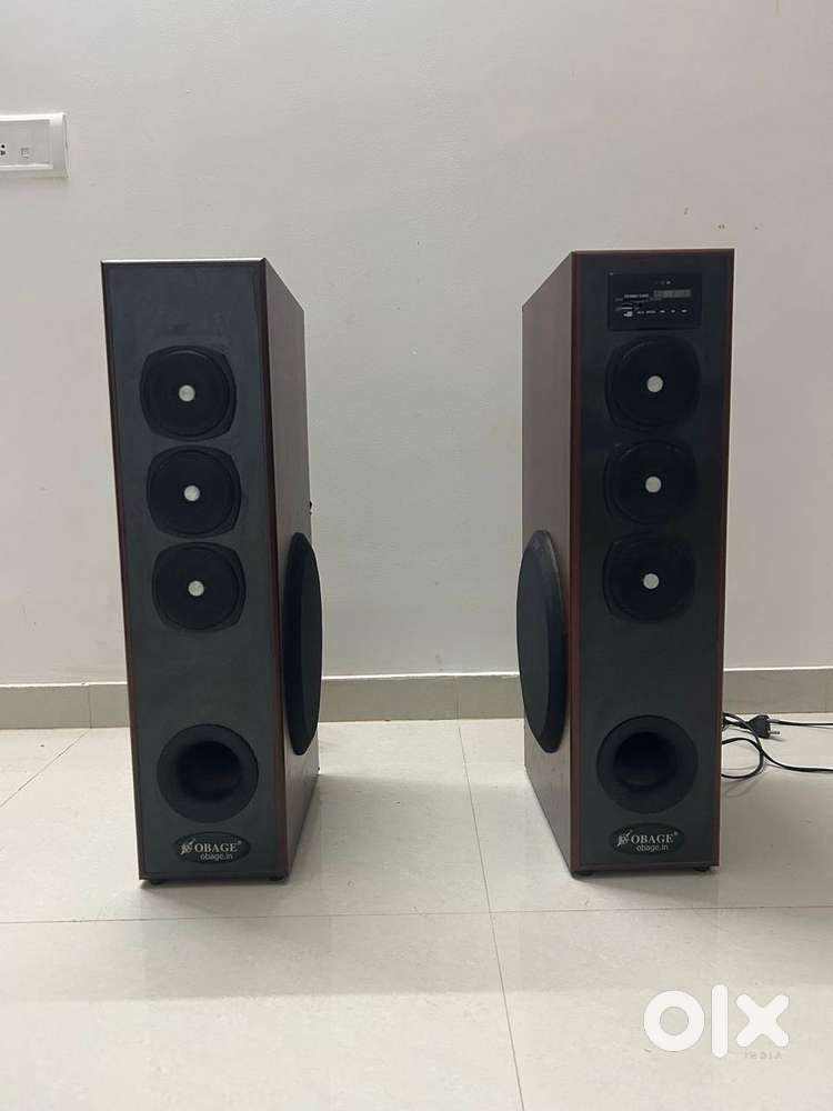 Obage 2605 Tower Speaker (Right Tower Working, Left Tower cable issue)