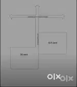 Plot for sale 19.5(6,6,5), 20 cent plots
