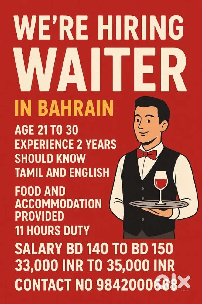 RESTAURANT - WAITER