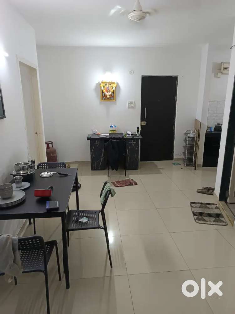 3BHK with 2 bedrooms immediatly available for rent