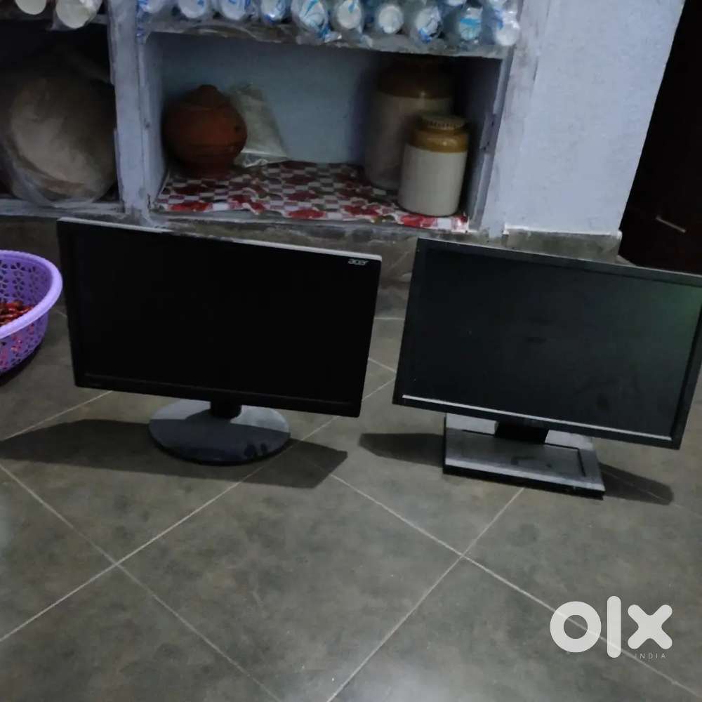 Moniter dell and acer