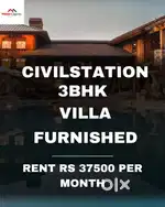 Civilstation 3bhk furnished villa for rent