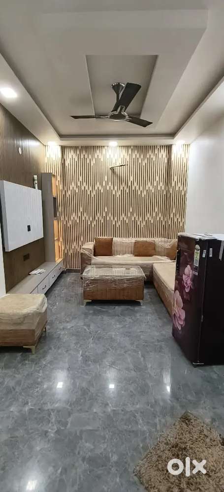 2 bhk new furnished flat walking from metro