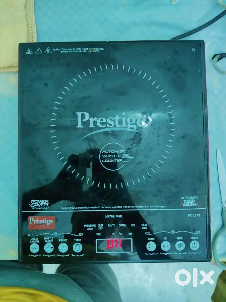 Prestige PIC 3.1 V3 2000 Watts Induction Cooktop  Black