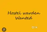 Warden require for ladies hostel