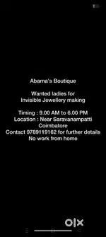 Jewellery making