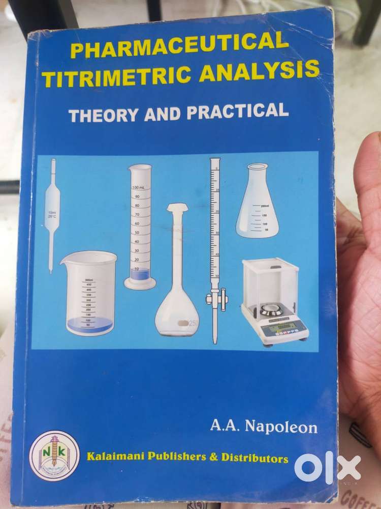 B pharm Pharmaceutical analysis textbook(A.A.Napolean)