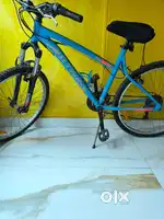 Aluminum frame bike.