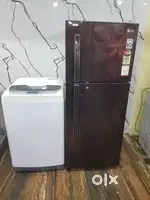 Lg latest flower model refrigerator & lg turbodrum washing machine*/*
