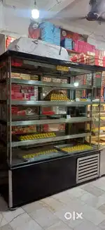 Sweet display counter  and good condition