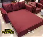 HAMZA FURNITURE NEW DESIGNER PLYWOOD SOFACUM BED