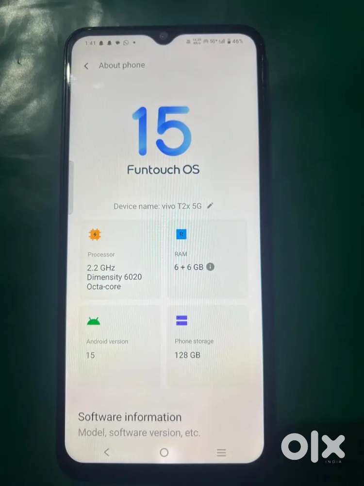 Vivo T2x  Good condition
