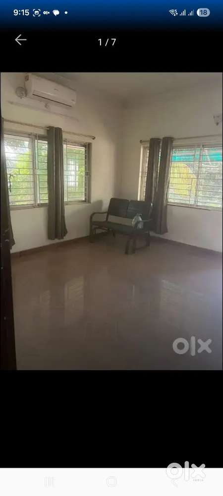 1 BK semi furnished house available for rent in Sailasreevihar
