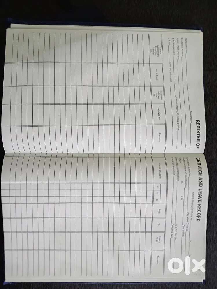 Leave Register want to sell at cost