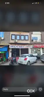 3 shop and 1 hall 500 squarefit