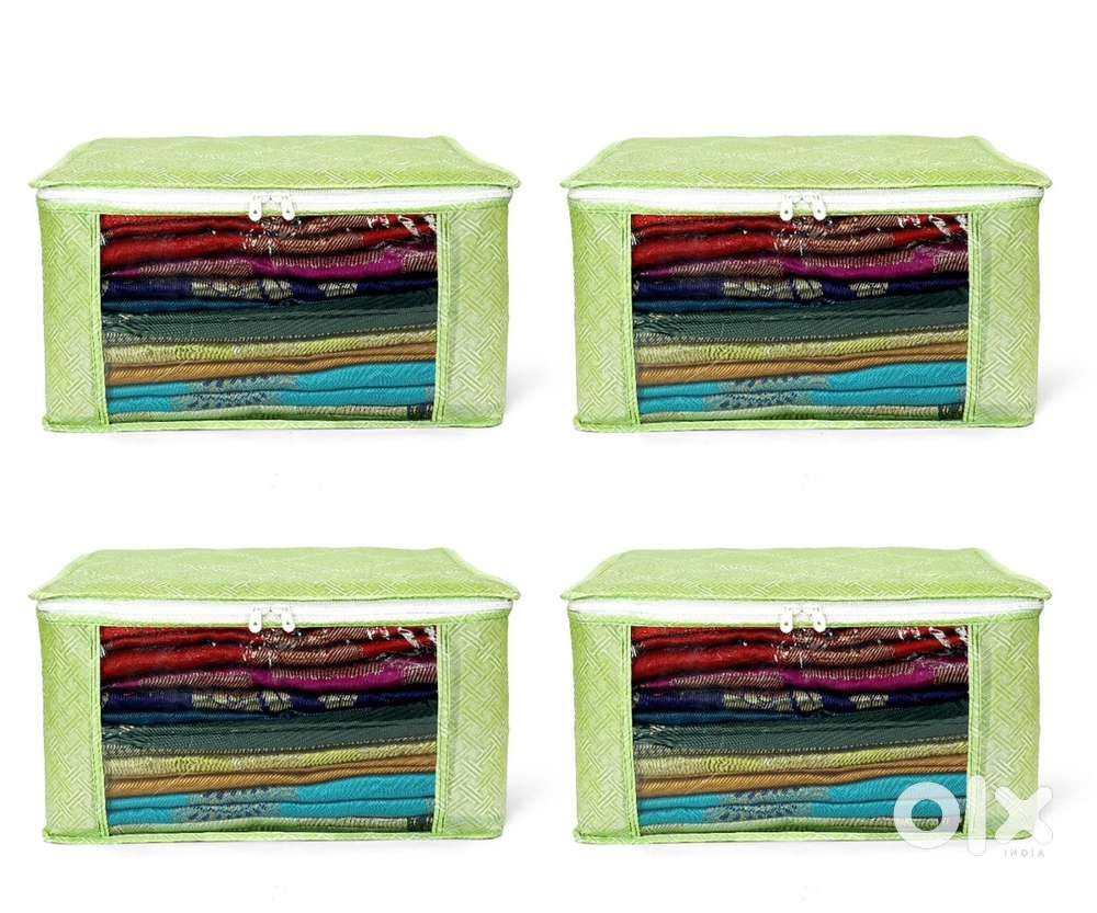 4 pic Saree organiser Bag till stock last